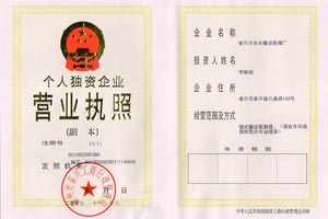 营业执照